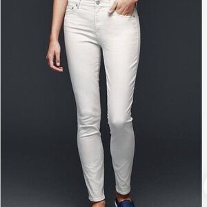 Stylish White Skinny Jeans -Gap 1969 Always Skinny 27/4